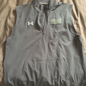 Under Armour Gray Sleeveless Pullover Delbarton